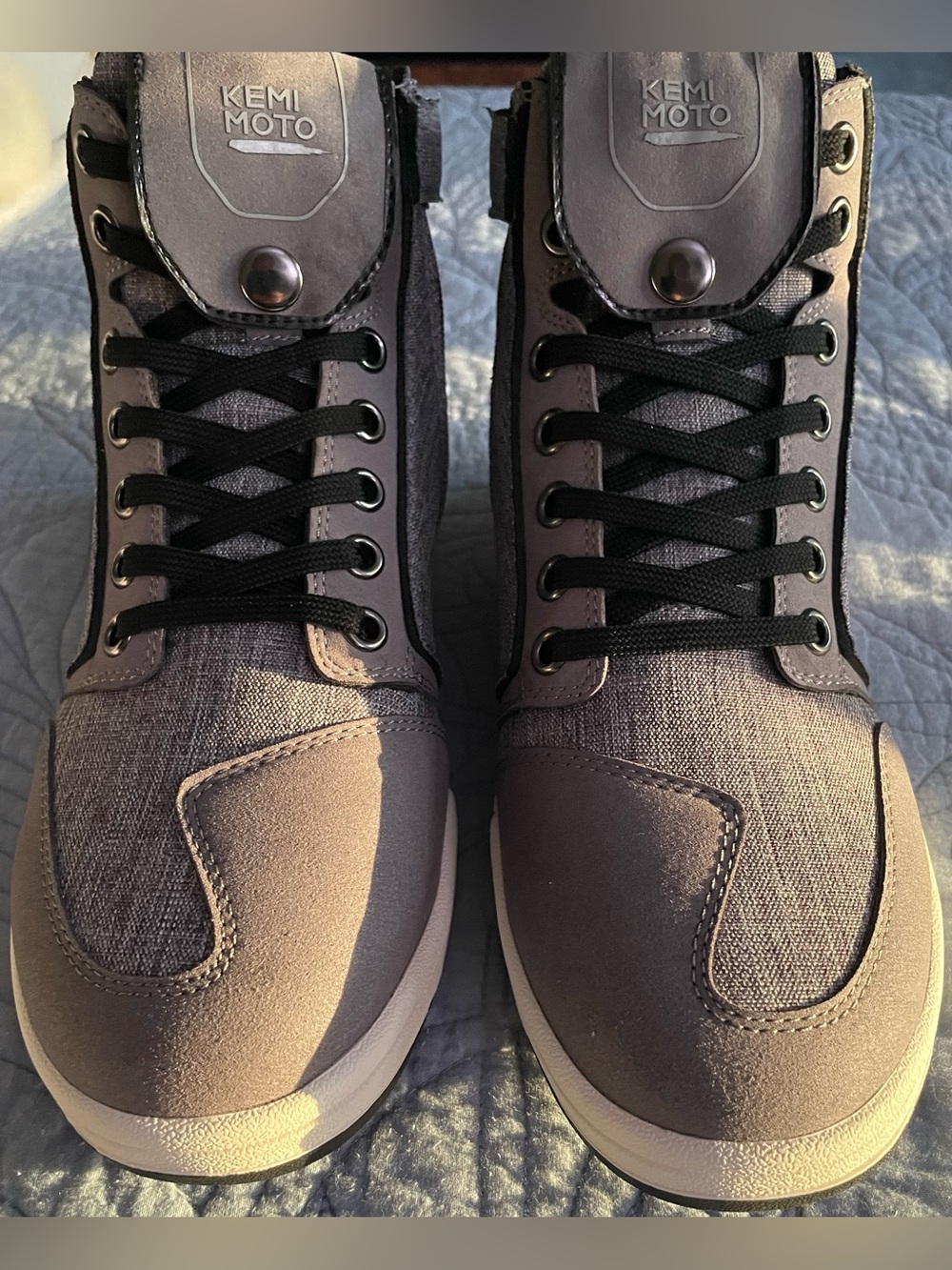 Kemimoto Casual Motorcycle Riding Shoe Men’s Size 10 1/2
